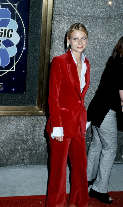 gwyneth paltrow gucci suit|gucci paltrow dress.